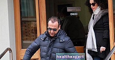 Star - The first photos of Carlo Conti, the new father